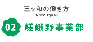 嵯峨野の働き方